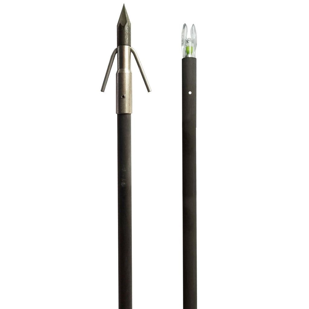Muzzy Bowfishing Arrow Lighted Carbon Composite Arrow with Carp Point