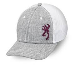 BROWNING CAP NADIA GRY/WHT-High Falls Outfitters