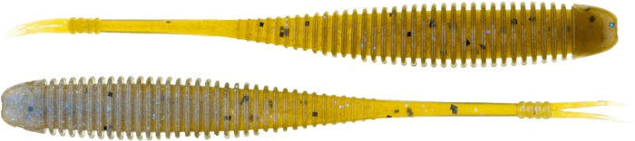 NetBait Flat Sided Shad - BaitFuel Infused Drop Shot Bait