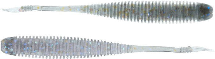 NetBait Flat Sided Shad - BaitFuel Infused Drop Shot Bait