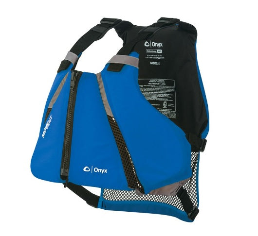 Onyx Movement Curve Paddling Life Jacket-Blue M/L