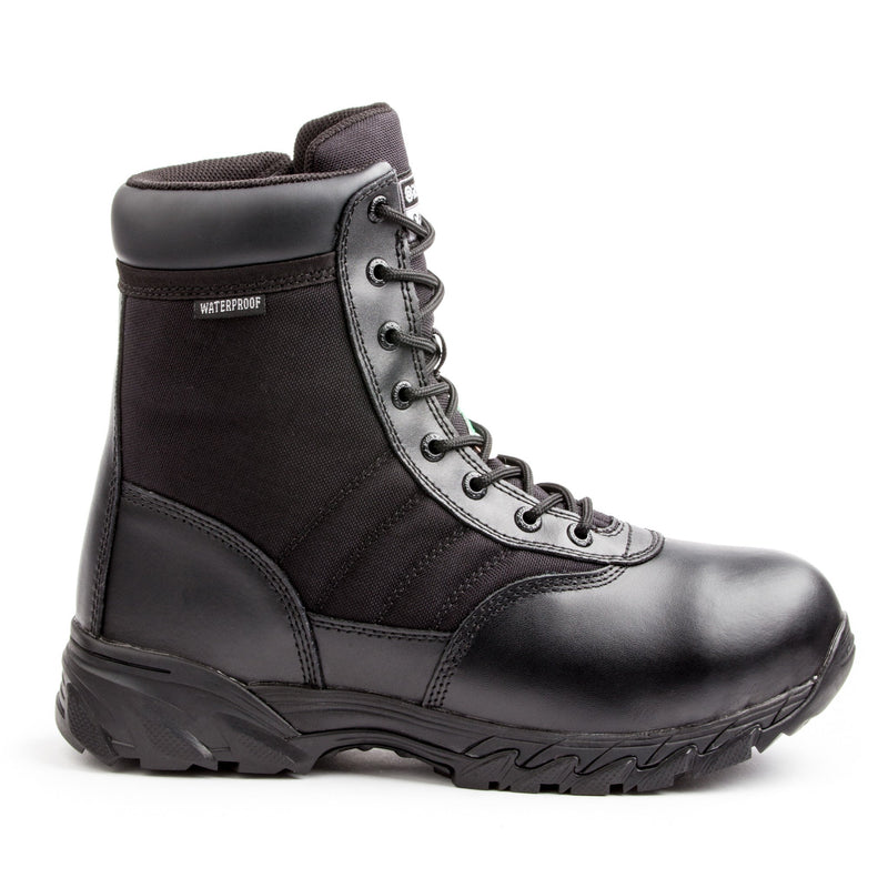 ORIGINAL SWAT 227201 9″ WATERPROOF SIDE-ZIP CSA METAL-FREE Safety Men's Composite Toe Work Boot