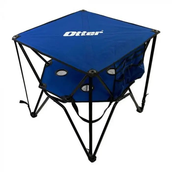 Otter Deluxe Double Decker Table- Folding- Cupholders Carrying Bag