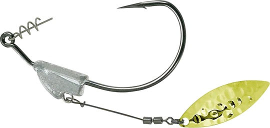 Owner Flashy Swimmer Twistlock - Silver Willow - 2 Pk