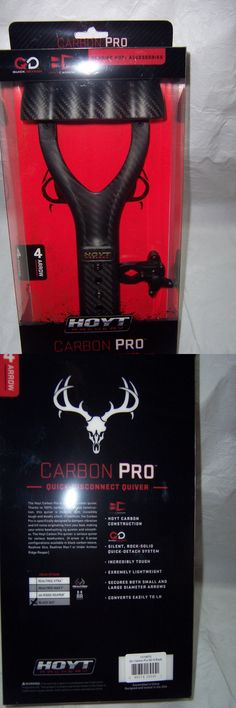 HOYT CARBON PRO QUICK-DISCONNECT QUIVER 6 ARROW BLACK-High Falls Outfitters