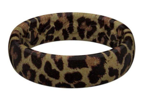 Groove Life Silicone Ring Thin Leopard Ladies Size 6