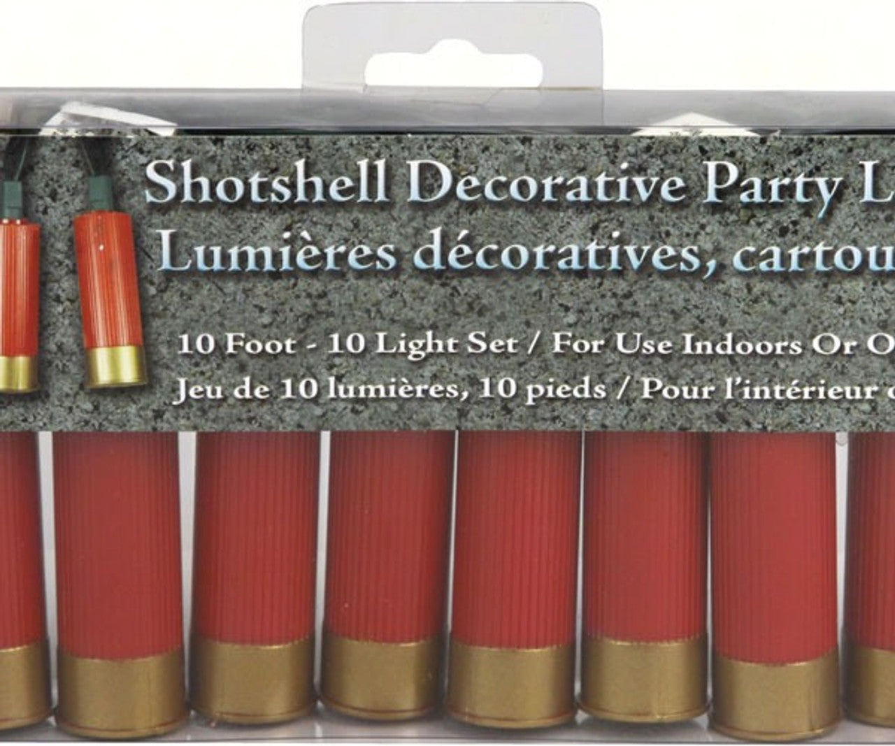 Rivers Edge Illuminated Shotgun Shell 10 pc String of Lights