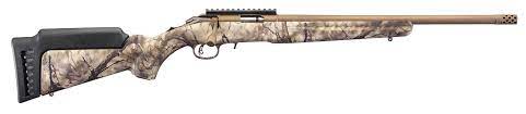 RUGER AMERICAN .17 HMR  BOLT ACTION    BURNT BRONZE CERAKOTE