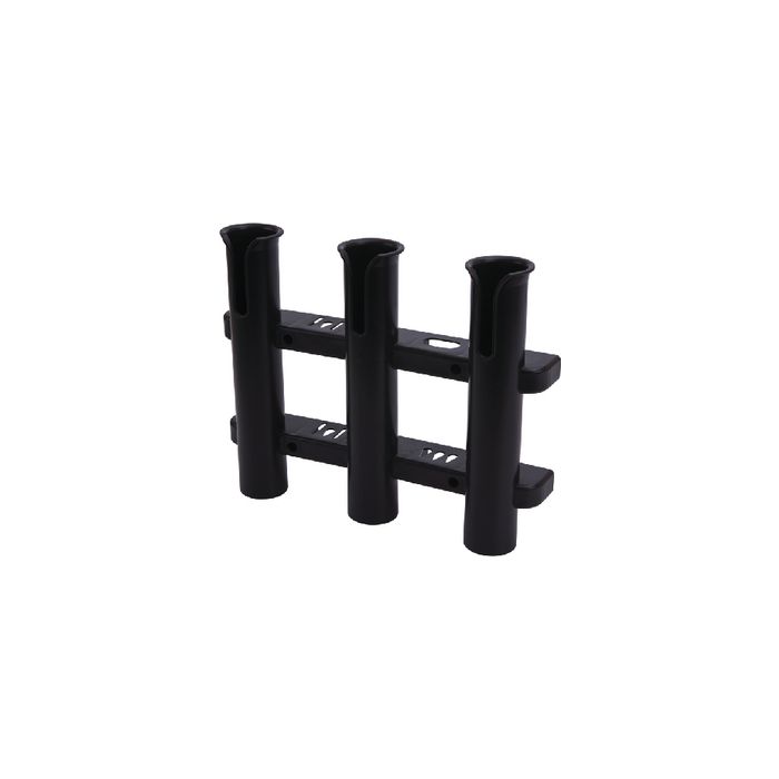 Sea Dog 325039-1 THREE POLE ROD STRG RACK BLK