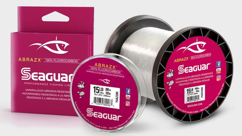 SEAGUAR ABRAZX FLUOROCARBON PERFORMANCE FISHING LINE