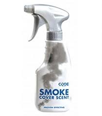 CODE BLUE SMOKE COVER SCENT   SPRAY BOTTLE  8 FL OZ