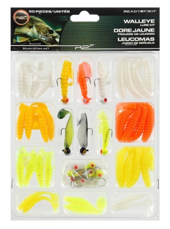 South Bend Ready2Fish Walleye Jig Soft Bait Kit
