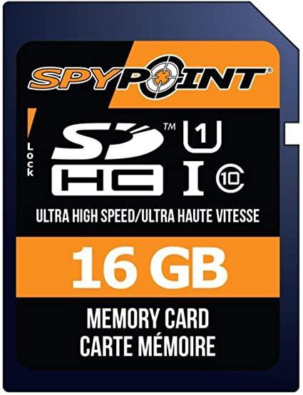 SPYPOINT SD MEMORY CARD - 16GB