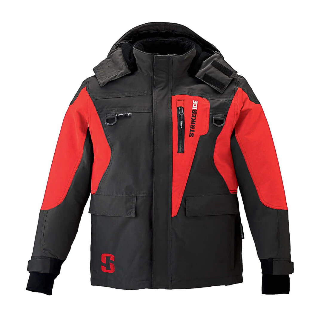 Striker Youth Predator Jacket Black/Red 14