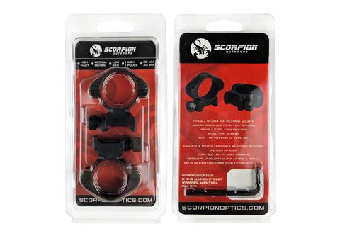 30mm Steel Scope Rings