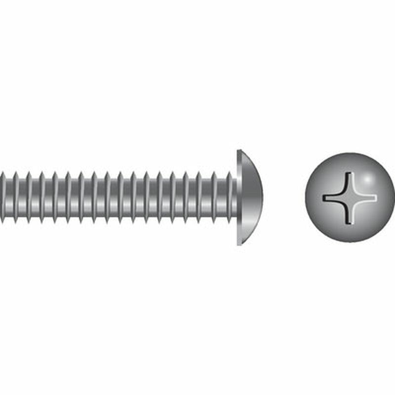 Seachoice 10-24 x 2 Philips Trus Machine Screw SS 50/Bg Sc0866