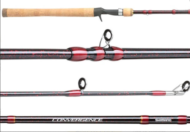 Shimano Convergence D Travel Casting Rod 7' 4 pc Medium Heavy Fast