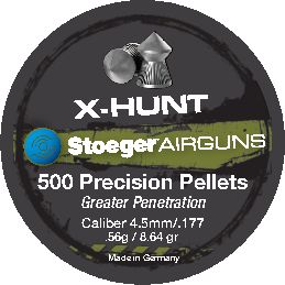 STOEGER X-HUNT PELLETS 4.5 mm (500 units)