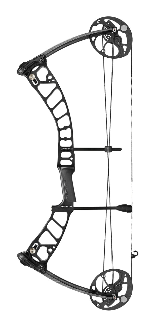 MISSION SWITCH LH BLACK COMPOUND BOW