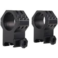 WEAVER TACTICAL 1"   XX-HIGH SCOPE RINGS  6 HOLES   MATTE