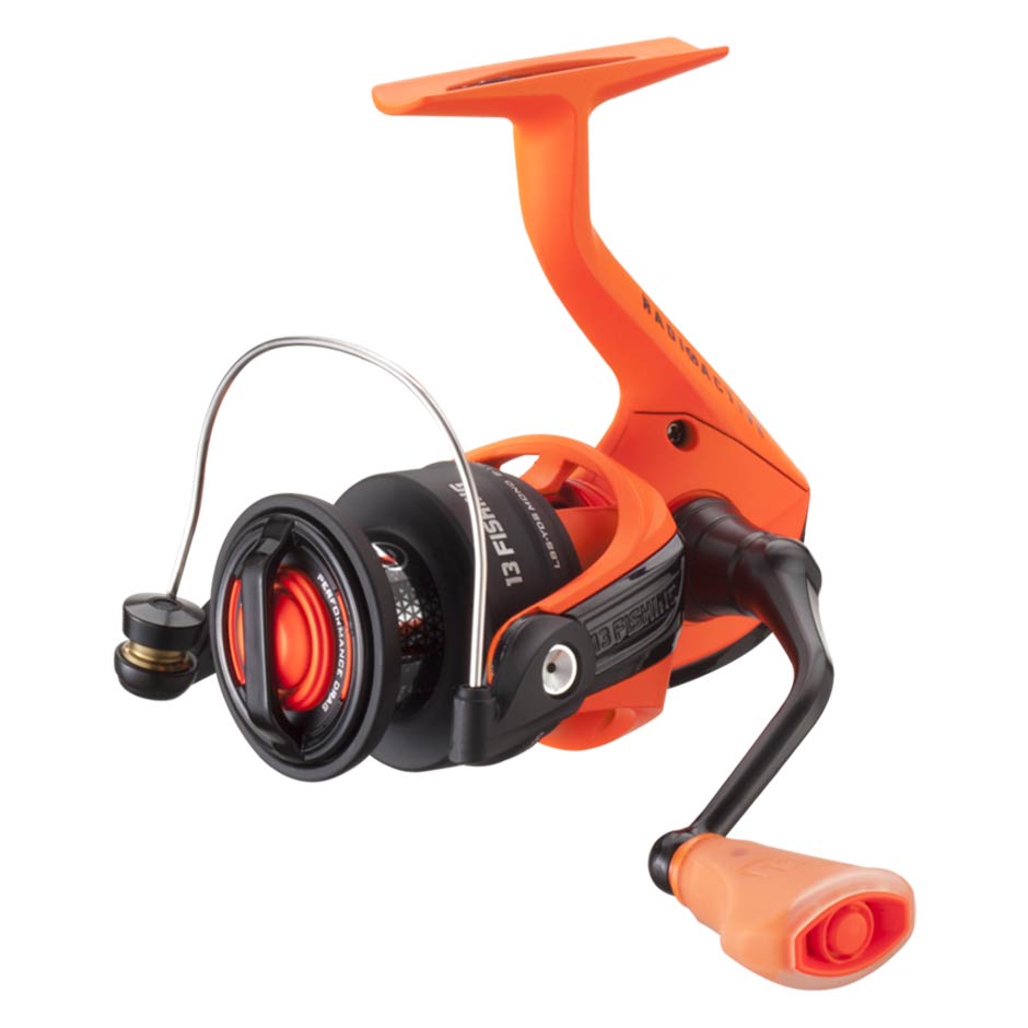 13 Fishing Kalon Radioactive Orange Spinning Reel 3.0