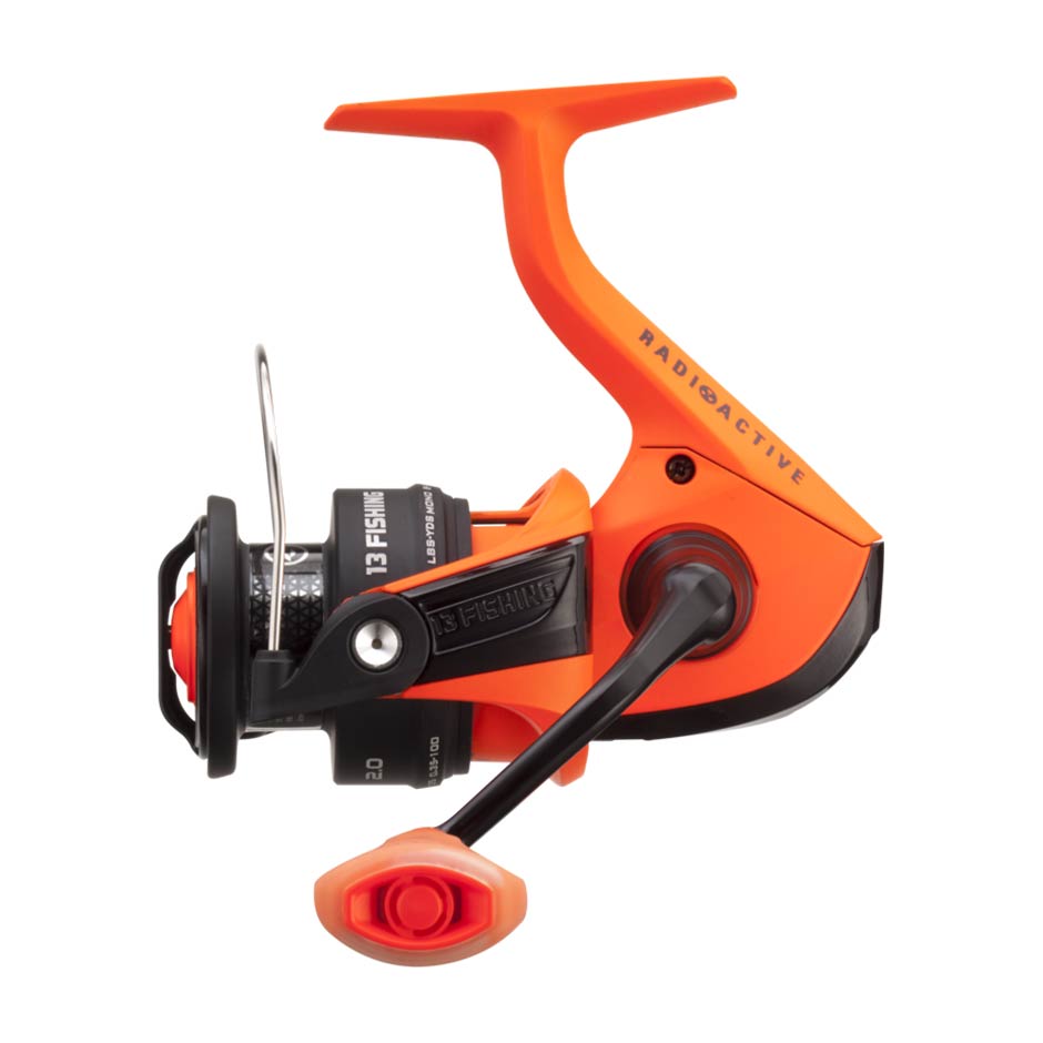 13 Fishing Kalon Radioactive Orange Spinning Reel 3.0 13 Fishing Kalon Radioactive Orange Spinning Reel 3.0
