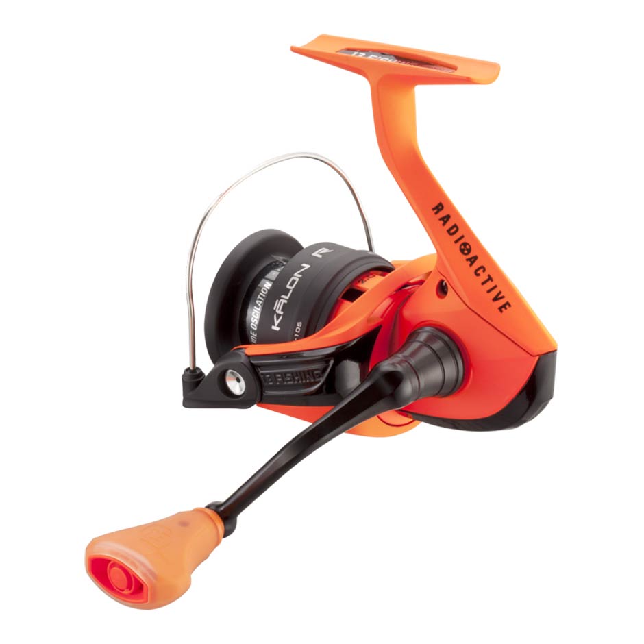 13 Fishing Kalon Radioactive Orange Spinning Reel 3.0