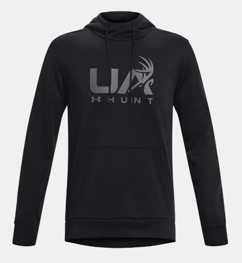 Under Armour Mens Armour Fleece Hunt Logo Hoodie