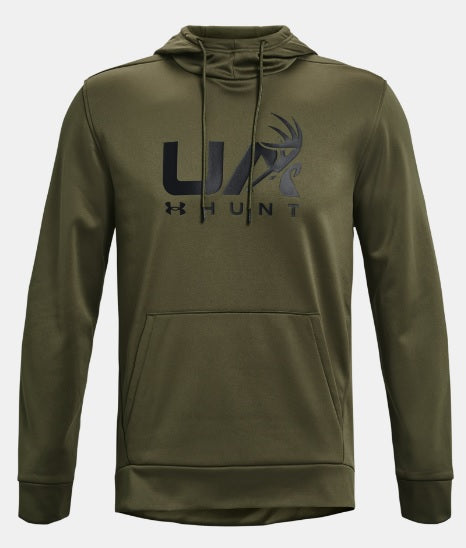 Under Armour Mens Armour Fleece Hunt Logo Hoodie