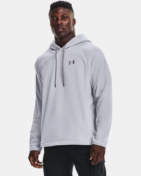 UA POLARTEC FORGE HOODIE GREY - LG