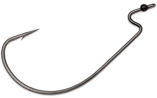 VMC Wide Gap Hook Black Nickel Size 5/0