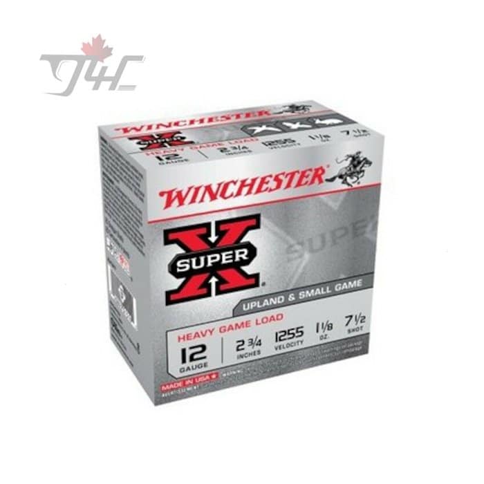 Winchester Super-X 12 Gauge 1-1/8oz. 2-3/4 inch #7.5 Shot 250rds