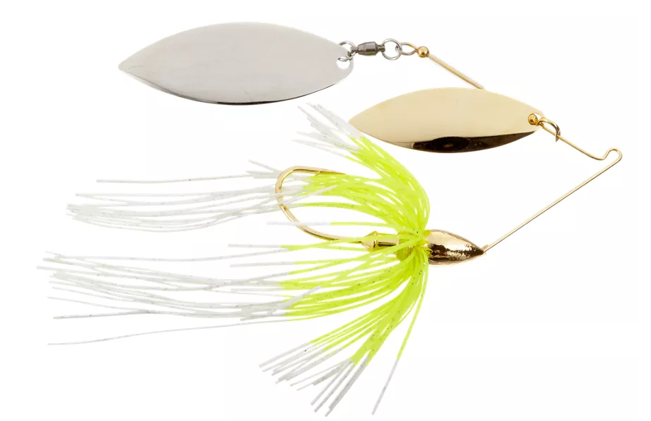 War Eagle Gold Frame Double Willow Spinnerbait 3/8OZ