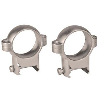 BURRIS ZEE RINGS 1" MEDIUM NICKEL-High Falls Outfitters