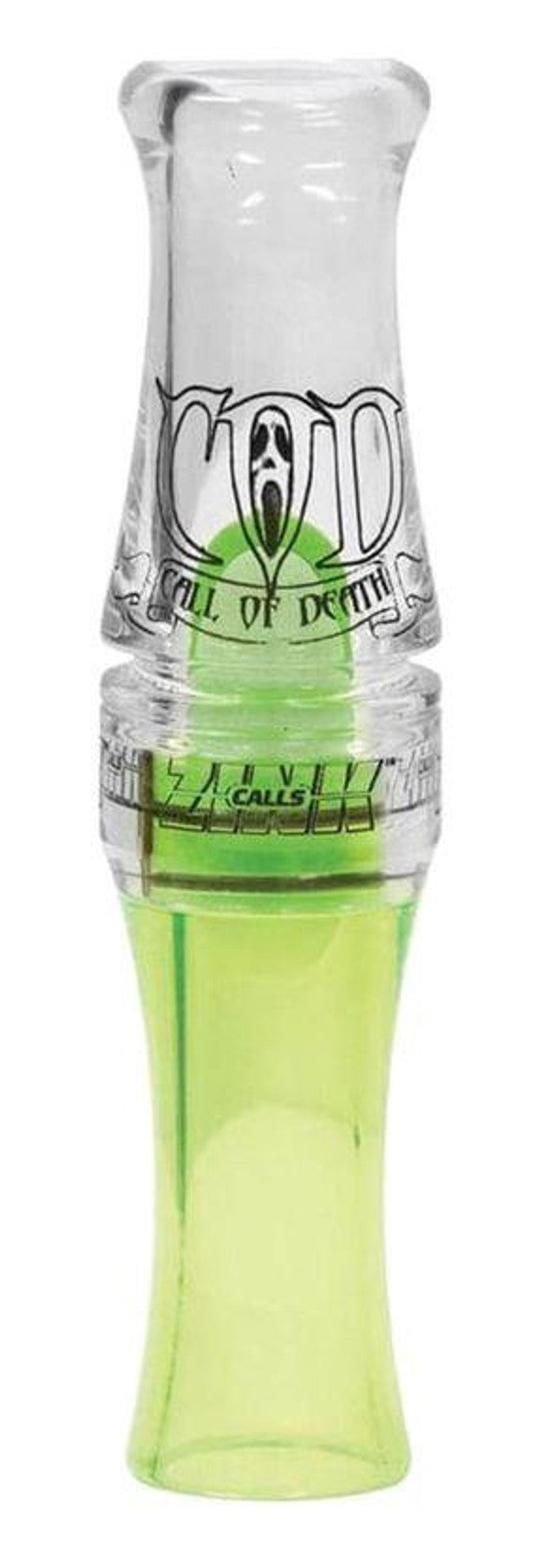 Zink Polycarbonate Call Of Death Lemon Drop Goose Call