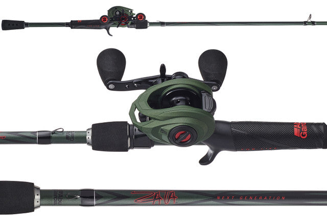 Abu Garcia Zata Vengeance 701Medium Heavy Fast LP Bait Casting Combo 7"