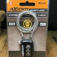 AXIOM COMBINATION CABLE LOCK