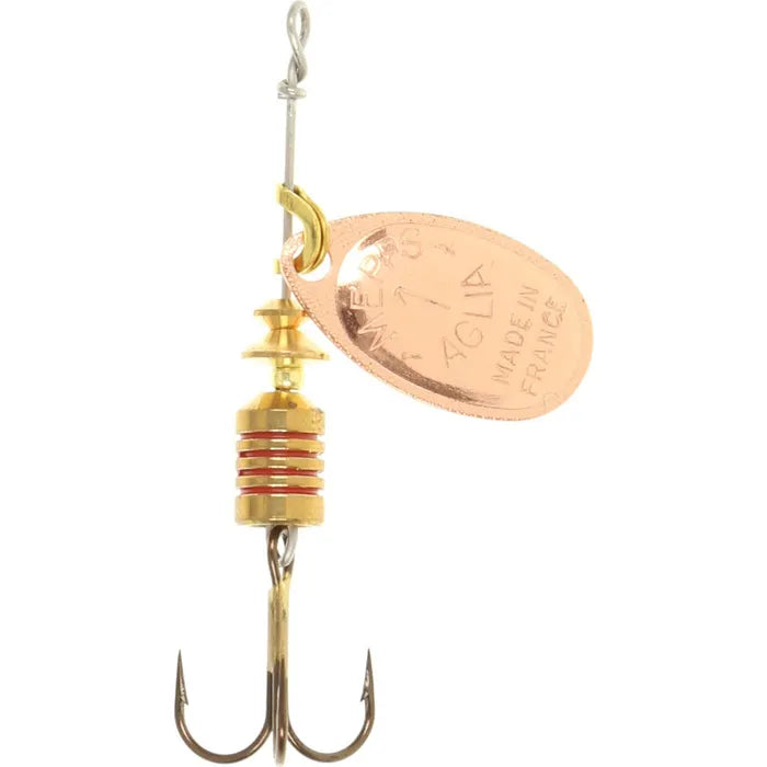 Mepps B3-RB Aglia In-Line Spinner -3 1-4oz Plain Rainbow