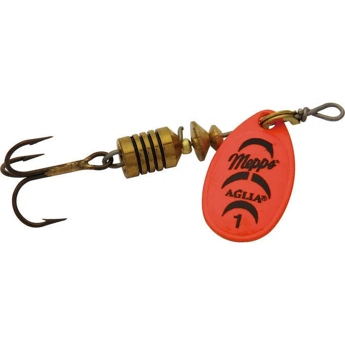 Mepps B3-RB Aglia In-Line Spinner -3 1-4oz Plain Rainbow