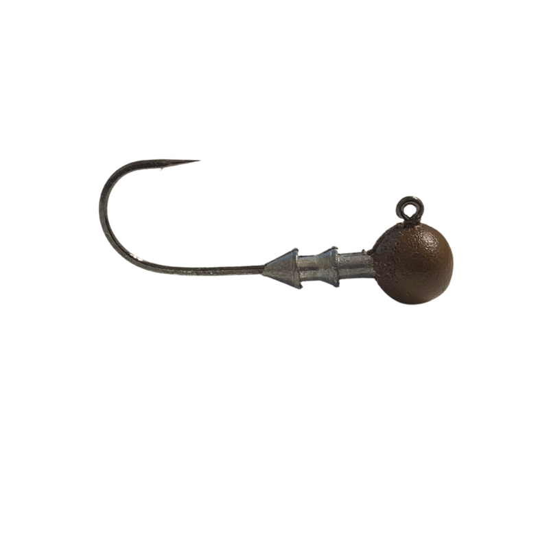 Great Lakes Finesse Stealth Ball Head Jig (3pk)