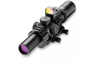 Burris RT6 Rifle Scope 30mm Tube 1-6x 24mm Illuminated Ballistic AR Reticle Matte with FastFire III and P.E.P.R. Mount