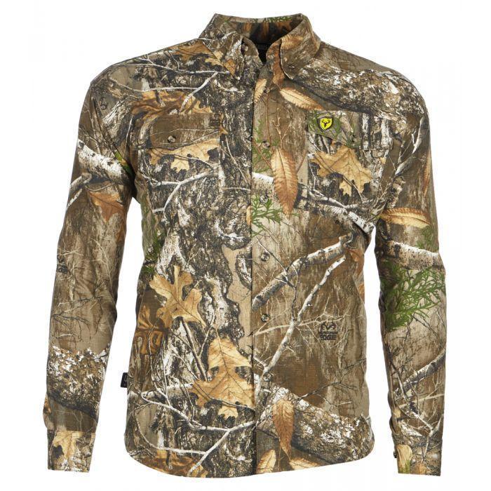 SHIELD SERIES FUSED COTTON BUTTON UP SHIRT