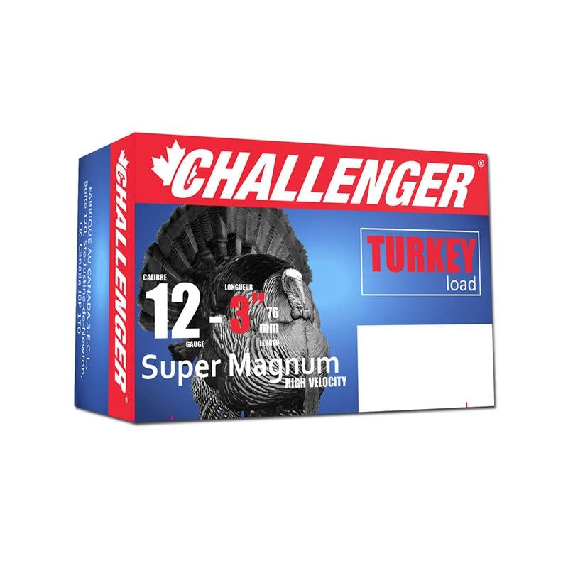 Challenger 12ga 3" 2 OZ #6 Turkey Loads Box of 10