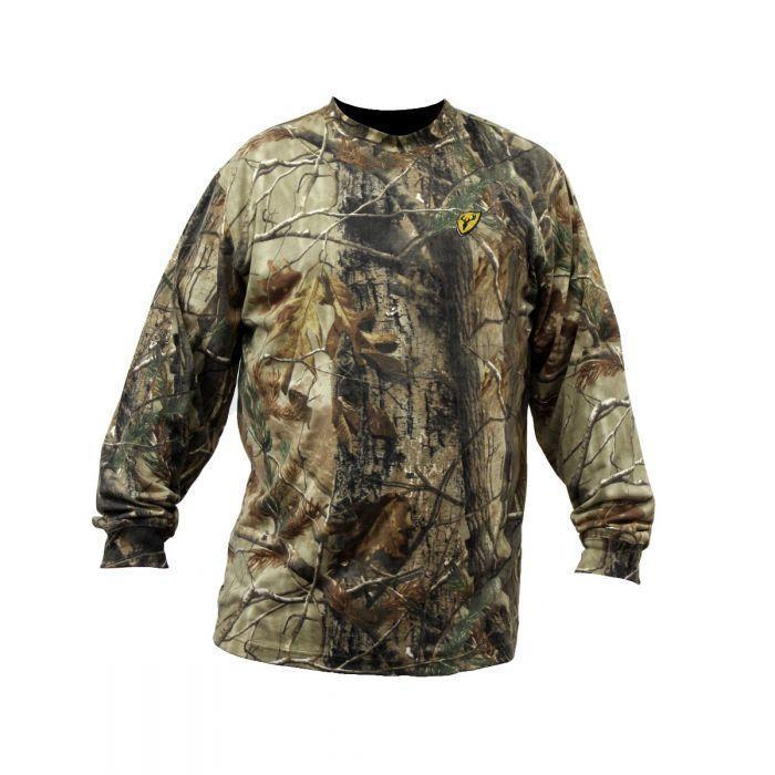 SHIELD SERIES YOUTH FUSED COTTON LONG SLEEVE TOP