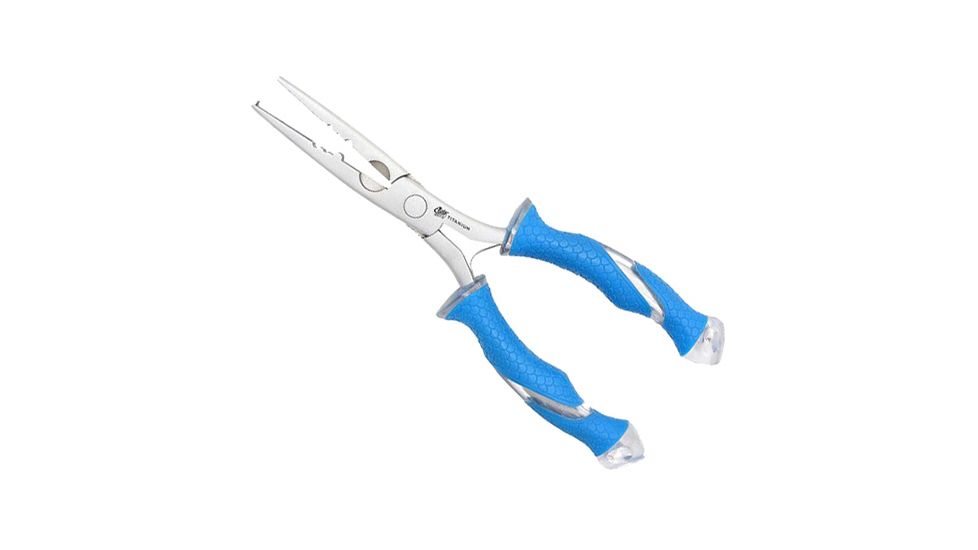 Cuda 8" Titanium Bonded Stainless Steel Freshwater Pliers with Ring Splitter