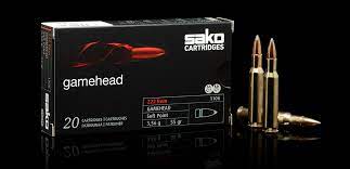 sako 308. 150 grain game head soft point