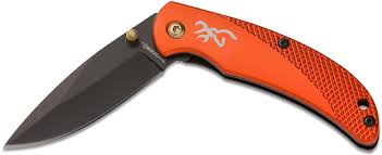 BROWNING PRISM III ORANGE FOLDING KNIFE