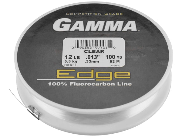 Gamma Edge FluroCarbon-CLEAR