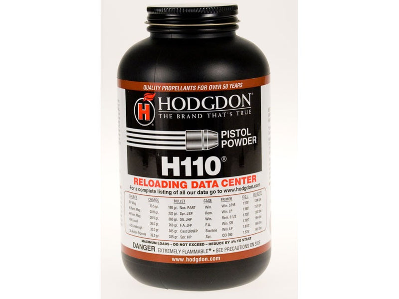 Hodgdon H110 powder 1 lb-High Falls Outfitters