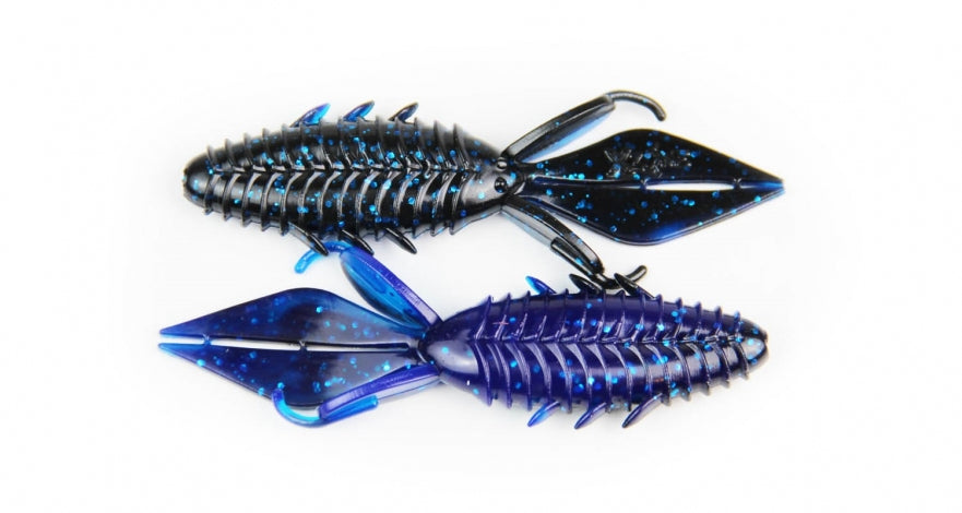 X Zone Adrenaline Bug 4 inch Soft Plastic Creature Bait 8 pack